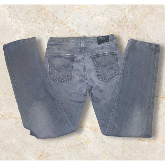 Citizens Of Humanity SID Gray Denim Jeans Size 32 Straight Leg - Picture 2 of 9